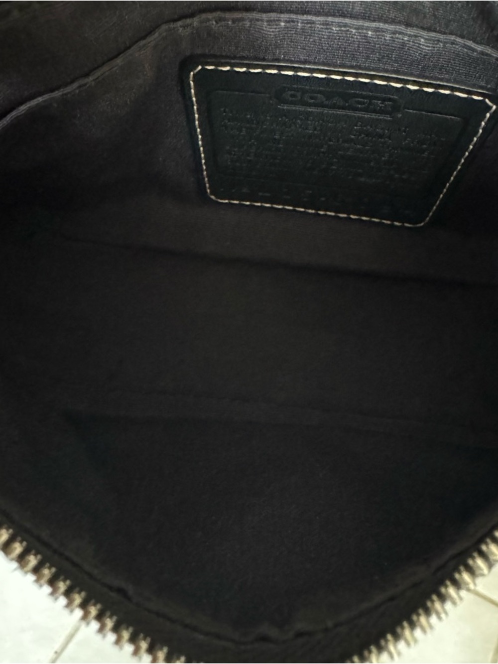 Coach Demi Signature Shoulder Mini Bag Black Y2K - Picture 13 of 13